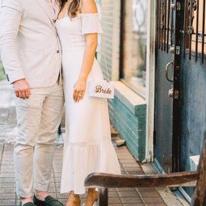 Reformation Butterfly Dress - Ivory